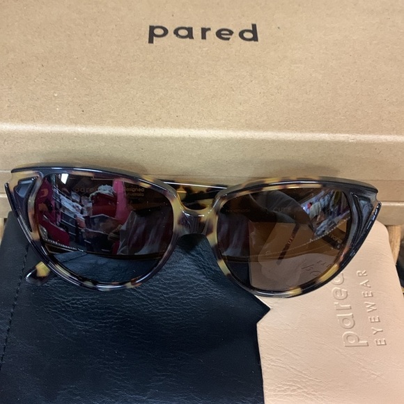 Anthropologie Pared Eyewear Cut & Paste Sunglasses  new in box main image 5